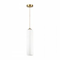 ODEON LIGHT 4642/1 PENDANT ODL20 407 золотой/белый Подвес E27 60W 220V VOSTI