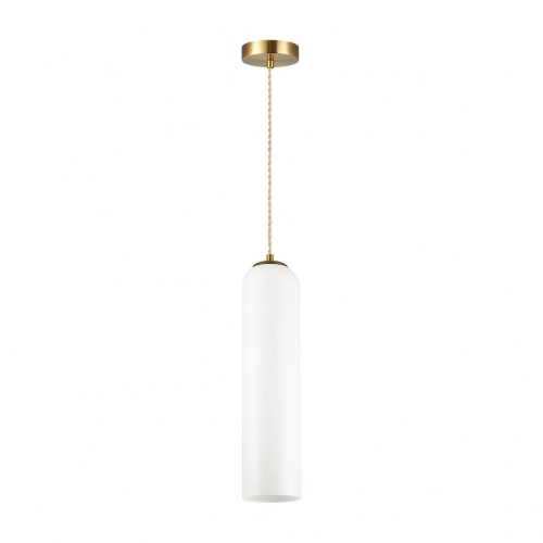 ODEON LIGHT 4642/1 PENDANT ODL20 407 золотой/белый Подвес E27 60W 220V VOSTI