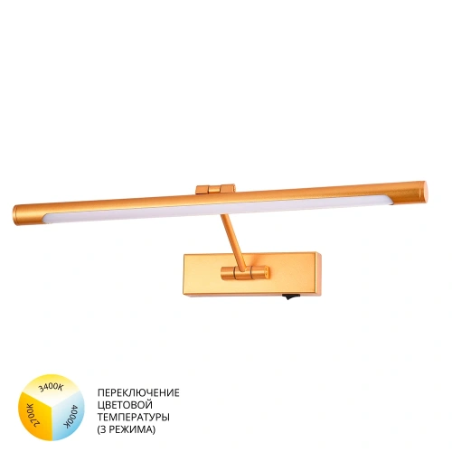 Подсветка для картин Arte Lamp HARRISON A1709AP-1GO Подсветка для картин Arte Lamp HARRISON A1709AP-1GO