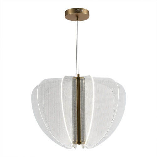 SL6509.203.01 Светильник подвесной ST-Luce Золотистый/Прозрачный LED 1*45W 4000K SL6509.203.01 Светильник подвесной ST-Luce Золотистый/Прозрачный LED 1*45W 4000K