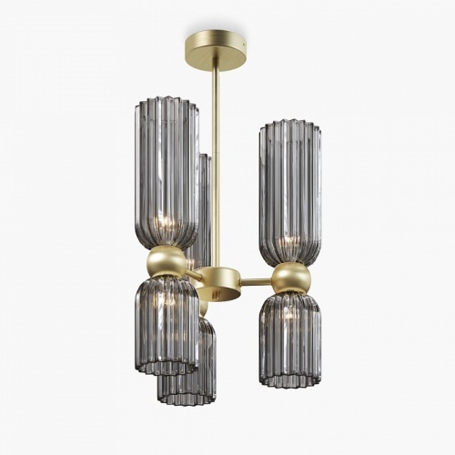 Люстра на штанге Maytoni Antic MOD302PL-06GR фото 2