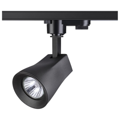 NOVOTECH 370405 PORT NT18 246 черный Светильник трековый однофазный трехжильный IP33 GU10 50W 110-265V PIPE