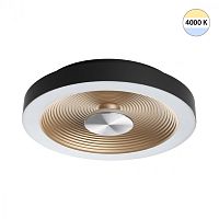 SONEX 7753/18L MITRA LED SN 535 Светильник пластик/белый/черный/золотой LED 18Вт 4000K D320 IP54 QUANTUM