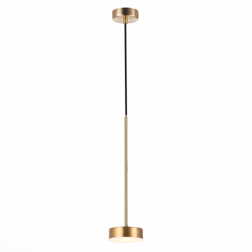 SL6000.303.01 Светильник подвесной ST-Luce Латунь/Латунь LED 1*7W 3000K