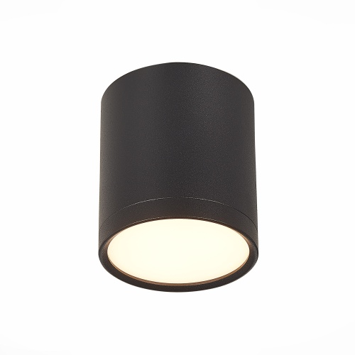 ST113.432.05 Светильник потолочный Черный LED 1*5W 3000K 390Lm Ra>80 120° IP20 D68xH75 170-240V