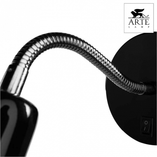 Бра Arte Lamp Dorm A1408AP-1BK фото 4