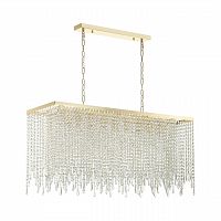 ODEON LIGHT 5028/9A MODERN ODL23 619 золотой/прозрачный металл/хрусталь Люстра E14 9*40W CHOKKA