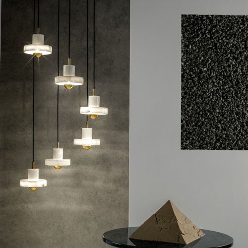 Подвесной светильник STONE PENDANT Green by ImperiumLoft фото 7