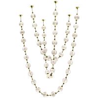 ODEON LIGHT 5008/192L L-VISION (В 3-х КОРОБКАХ) ODL23 577 золотой/прозрачный/металл/акрил Люстра подвесная бусы LED 192W 4000K 9600Лм CRYSTAL