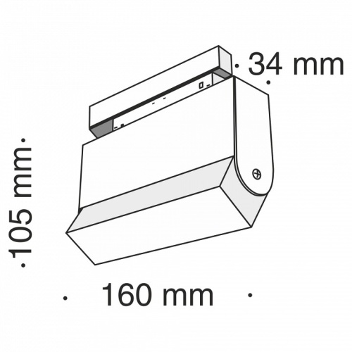 Накладной светильник Maytoni Technical BASIS TR013-2-10W3K-B фото 3 Накладной светильник Maytoni Technical BASIS TR013-2-10W3K-B фото 3