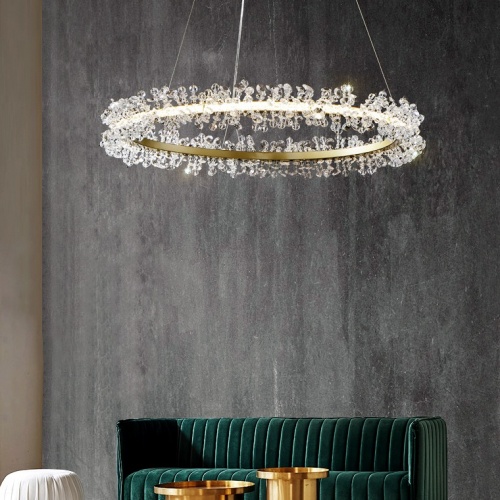 Подвесная люстра THERA D50 Gold фото 4 Подвесная люстра THERA D50 Gold фото 4