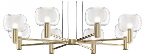 Подвесная люстра Maytoni Vision MOD411PL-08G Подвесная люстра Maytoni Vision MOD411PL-08G