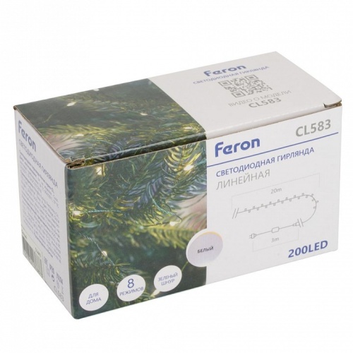 Гирлянда Нить Feron CL583 51443 фото 5 Гирлянда Нить Feron CL583 51443 фото 5