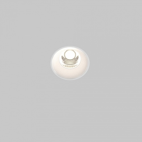 Встраиваемый светильник Maytoni Technical Round DL058-7W4K-TRS-W фото 6
