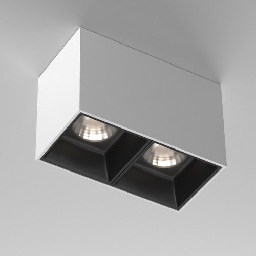 Накладной светильник Maytoni Technical Alfa LED C065CL-02-L12W4K-W фото 2