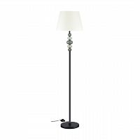 ODEON LIGHT EXCLUSIVE 4896/1F MODERN ODL_EX23 109 черный матов./серый/молочный металл/керамика/ткань Торшер E27 1*60W SOCHI