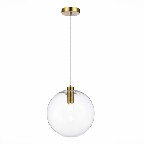 SL1056.223.01 Подвес ST-Luce Золотой/Прозрачный E27 1*60W SL1056.223.01 Подвес ST-Luce Золотой/Прозрачный E27 1*60W