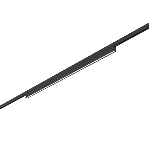 ST665.436.16 Магнитный трековый светильник Черный LED 1*16W 3000K 720Lm Ra>80 36° IP20 L600xW10xH18 24V