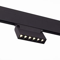 ST364.446.06 Магнитный трековый светильник Черный LED 1*6W 4000K 532Lm Ra>80 36° IP20 L120xW22xH108 48V