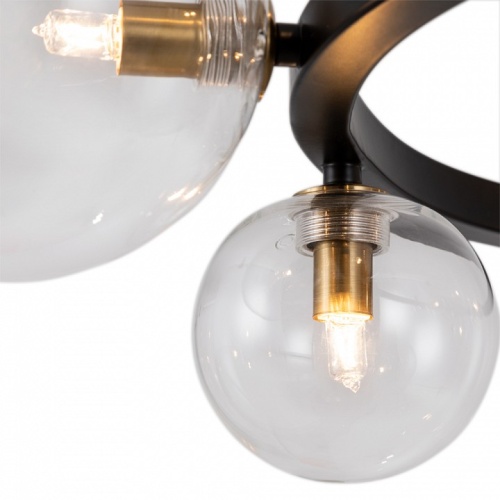 Подвесная люстра Arte Lamp VINCENT A7790SP-10BK фото 4 Подвесная люстра Arte Lamp VINCENT A7790SP-10BK фото 4