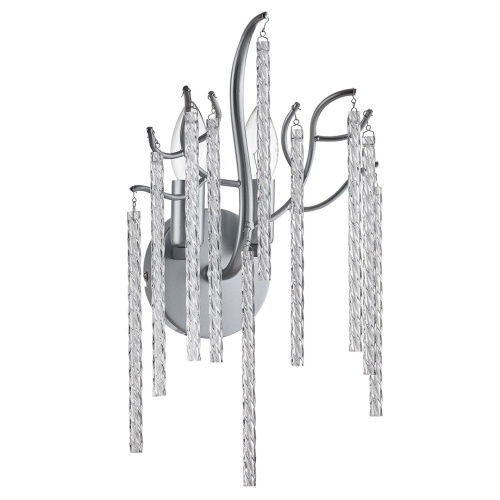 LUMION 6521/2W CLASSI LN23 000 серебристый Бра E14 2*40W 220V MISS