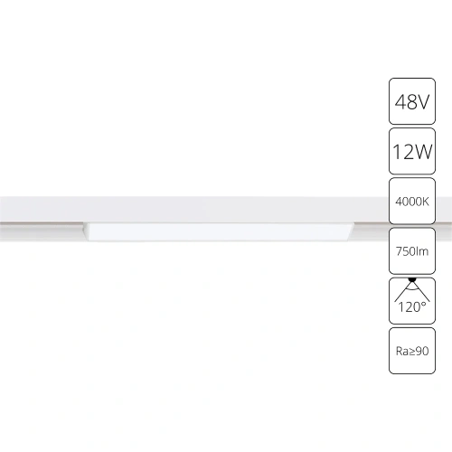 Магнитный трековый светильник Arte Lamp LINEA A4632PL-1WH Магнитный трековый светильник Arte Lamp LINEA A4632PL-1WH