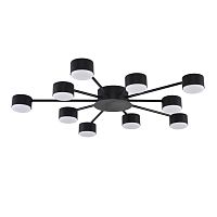 LUMION 8344/10C COMFI LN26 251 черный, металл Люстра GX53 LED 10*7W 220V TORINA