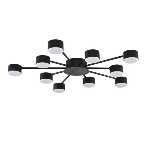 LUMION 8344/10C COMFI LN26 251 черный, металл Люстра GX53 LED 10*7W 220V TORINA LUMION 8344/10C COMFI LN26 251 черный, металл Люстра GX53 LED 10*7W 220V TORINA