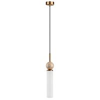 ODEON LIGHT 6625/1 MIDCENT ODL25 171 Подвесной светильник бежевый/металл/камень (травертин) IP20 1*E14 40W 220V LOLLA