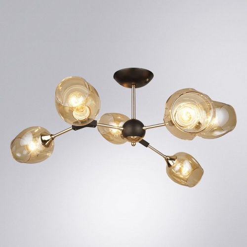 Люстра на штанге Arte Lamp Seppia A4211PL-6BK фото 2