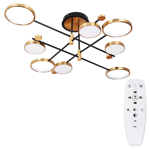 Потолочная люстра Arte Lamp HOLLY A1364PL-8PB Потолочная люстра Arte Lamp HOLLY A1364PL-8PB