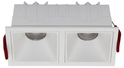 Встраиваемый светильник Maytoni Technical Alfa DL043-02-10W3K-SQ-W Встраиваемый светильник Maytoni Technical Alfa DL043-02-10W3K-SQ-W
