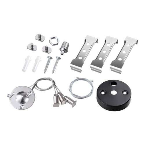 NOVOTECH 359122 OVER NT23 078 черный  Подвесной комплект для арт. 359115, длина троса 2м IP20 BITS