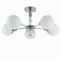 LUMION 6525/5C MODERNI LN26 358 хром Люстра потолочная E14 5*40W 220V SUNDAY