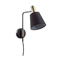 LUMION 3638/1W MODERNI LN26 216 черный Бра E27 40W 220V MARCUS