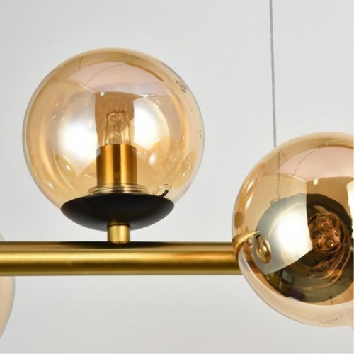 Подвесная люстра Arte Lamp GEMINI A2243SP-9PB фото 4 Подвесная люстра Arte Lamp GEMINI A2243SP-9PB фото 4