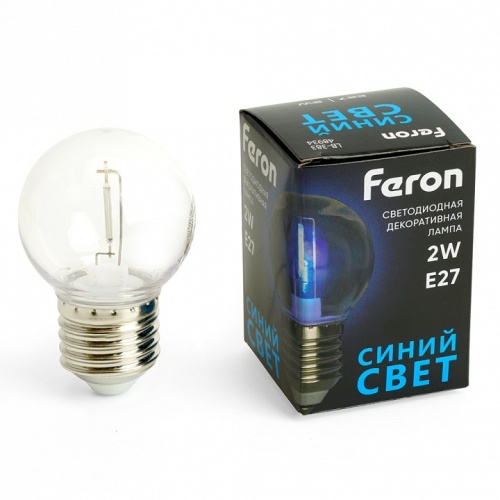Лампа светодиодная Feron LB-383 E27 2Вт K 48934 фото 2