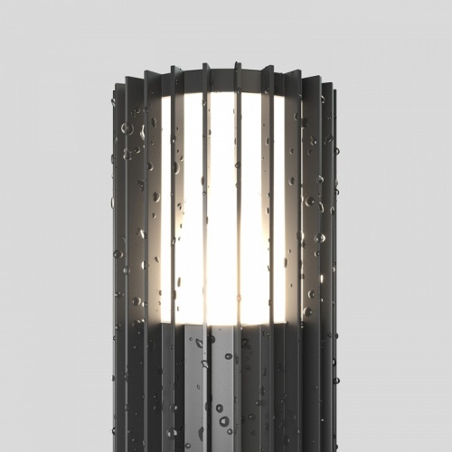 Наземный низкий светильник Denkirs Farsun DK9728-BK фото 4