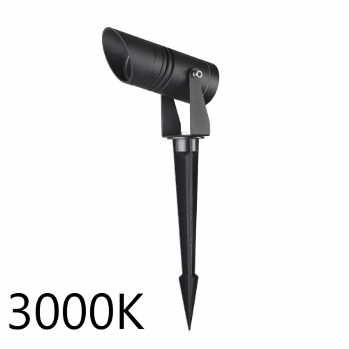 ODEON LIGHT 6648/6GL3 NATURE ODL25 687 черный/металл Уличный светильник IP65 LED CREE 6W 3000K 30° AC85-265V STIMA