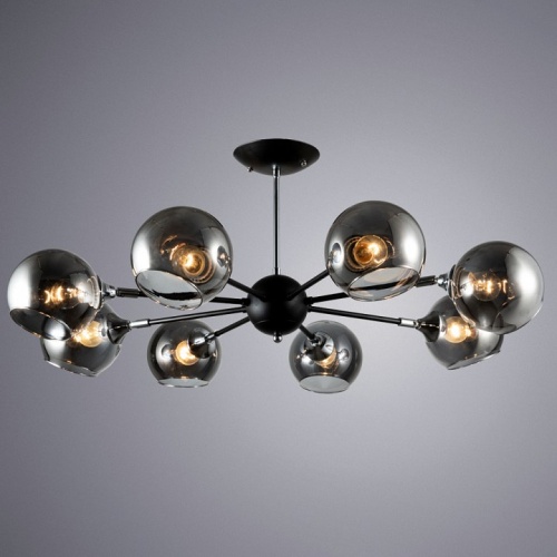 Люстра на штанге Arte Lamp Lagos A2708PL-8BK фото 2