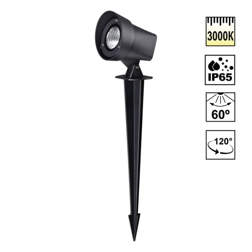 NOVOTECH 359529 STREET NT25 790 черный Светильник ландшафтный светодиодный грунтовый IP65 LED 13W 110-240V 1040Лм 3000К LANDSCAPE