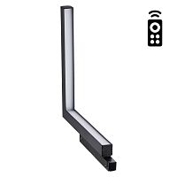 NOVOTECH 358915 SHINO NT22 067 черный Трековый светильник для низков.шинопровода диммируемый с пультом ДУ со сменой цв.температуры IP20 LED 3000~6500К 24W 48V