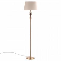 ODEON LIGHT 5040/1F CLASSIC ODL24 371 античн.бронза/беж.абажур/металл/керамика Торшер E27 1*60W HOMI