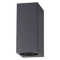 NOVOTECH 370600 STREET NT19 756 темно-серый Ландшафтный светильник IP54 GU10 2*50W 220V LANDSCAPE