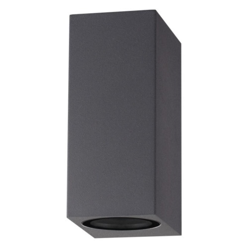 NOVOTECH 370600 STREET NT19 756 темно-серый Ландшафтный светильник IP54 GU10 2*50W 220V LANDSCAPE