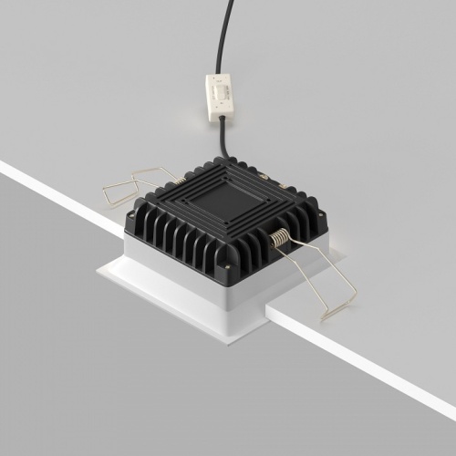 Встраиваемый светильник Maytoni Technical Okno DL056-12W3-4-6K-W фото 4 Встраиваемый светильник Maytoni Technical Okno DL056-12W3-4-6K-W фото 4