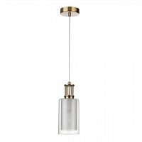 ODEON LIGHT 5088/1A CLASSIC ODL25 635 античная бронза/стекло Подвес E14 1*40W SAGA