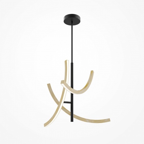 Люстра на штанге Maytoni Wabi MOD428PL-L27BK фото 5