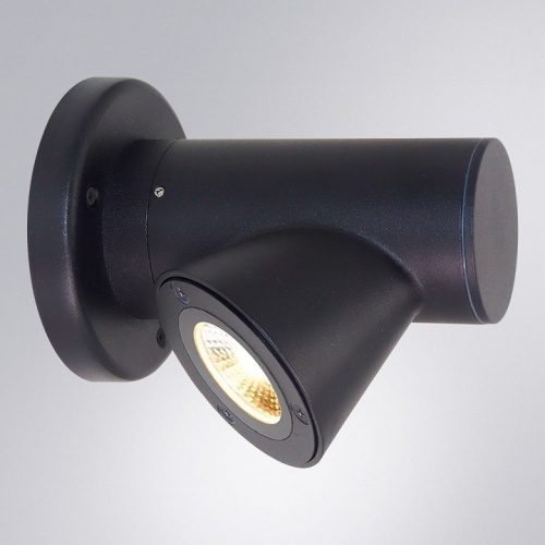 Фасадный светильник Arte Lamp BROOKLYN A2063AL-1BK фото 2
