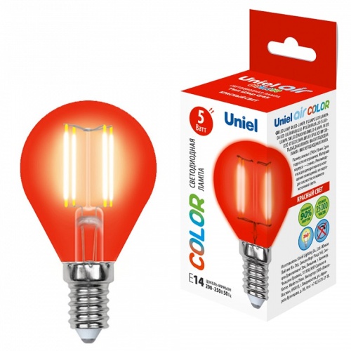 Лампа светодиодная Uniel Air Color E14 5Вт K UL-00002985 фото 4